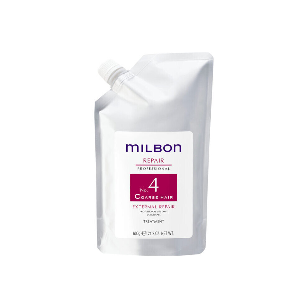 Milbon Repair Restorative # 4 Coarse Hair External 21.2 Oz Professional Treatment