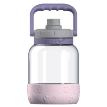 Asobu Tritan Water Bottle with Dog Bowl Pink 1.5 Litre