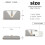 (Grey) Mixed Colour Women's Leather Look Clutch Purse 7
