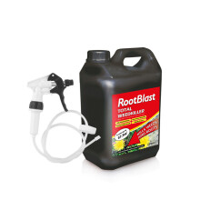 Total Glyphosate Weedkiller 2.5L Rootblast Kills Roots Stumps Long hose trigger