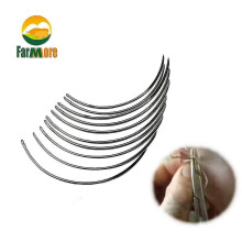 10 Pcs Veterinary Suture Needle Surgical Needle Pig Cattle Sheep Poultry Beast Medical Tool Veterina