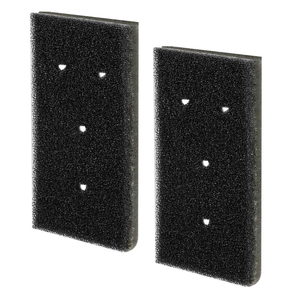Spares2go Tumble Dryer Foam Filter For Whirlpool / Bauknecht Heat Pump Sponge Pads (Pack Of 2)