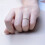 Delicate Silver Rhinestone Star Ring Ring For Boyfriend 5