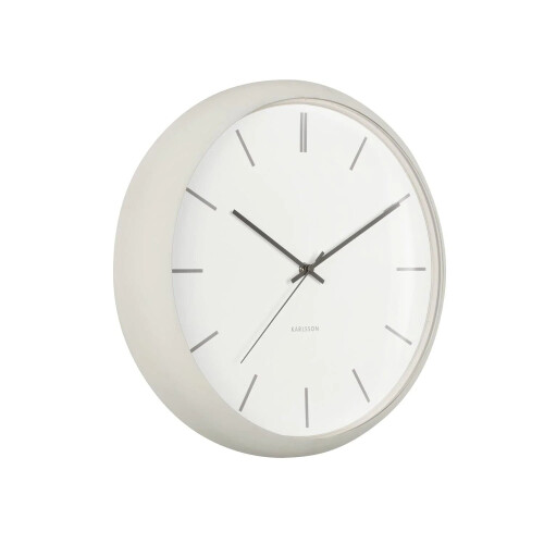 Karlsson Karlsson Wall Clock Nirvana Globe - Warm Grey