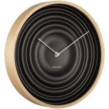 Karlsson Scandi Wall Clock - Matt Black