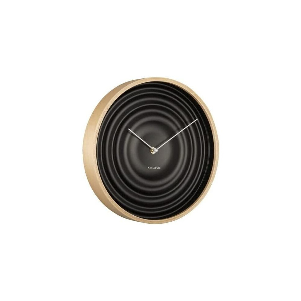 Karlsson Scandi Wall Clock - Matt Black