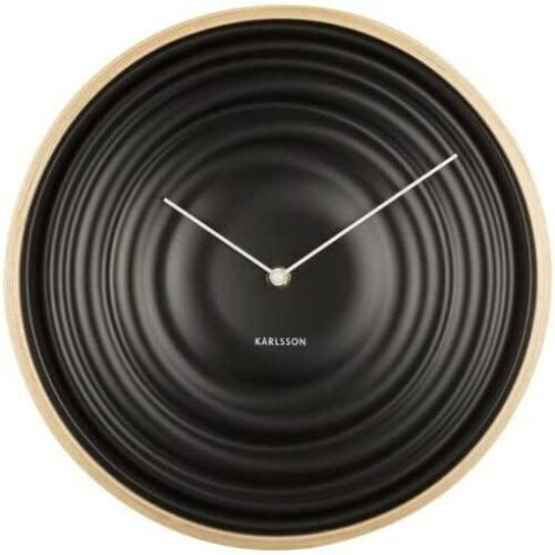 Karlsson Karlsson Scandi Wall Clock - Matt Black 1
