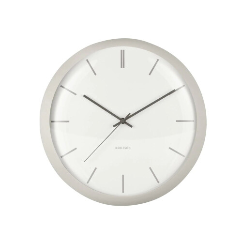 Karlsson Karlsson Wall Clock Nirvana Globe - Warm Grey 1