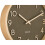 Karlsson Karlsson Wall Clock Pure Wood Grain Small - Moss Green 4