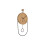 Karlsson Karlsson Swing Pendulum Wall Clock - Light Wood 2