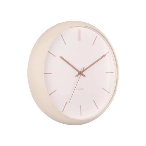 Karlsson Karlsson Wall Clock Nirvana Globe - Sand Brown