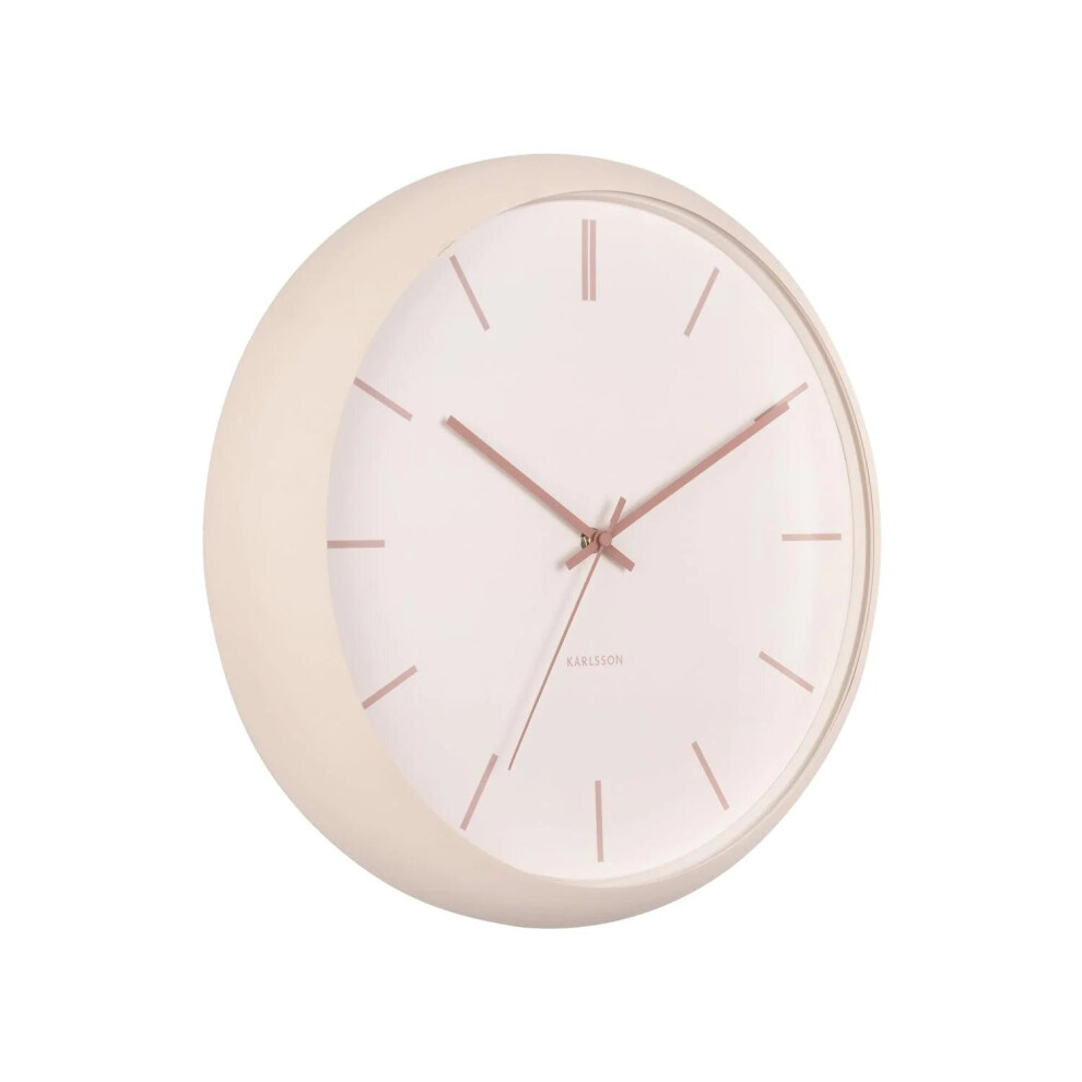 Karlsson Wall Clock Nirvana Globe - Sand Brown