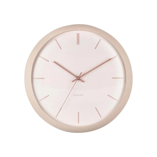Karlsson Karlsson Wall Clock Nirvana Globe - Sand Brown 1