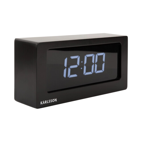 Karlsson Karlsson Boxed LED Alarm Clock - Black 1