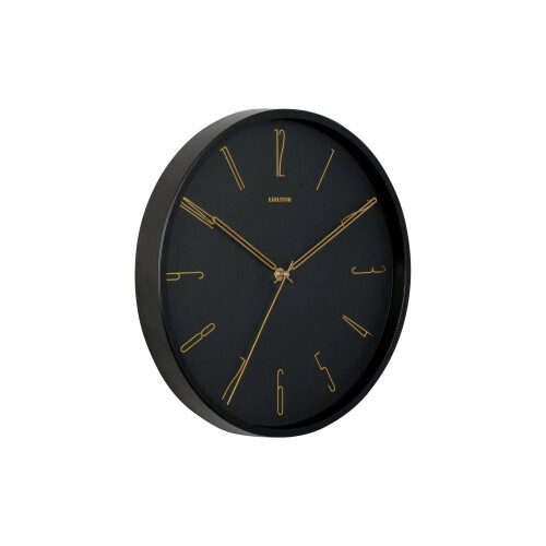 Karlsson Karlsson Belle Numbers Wall Clock 35cm - Black 1