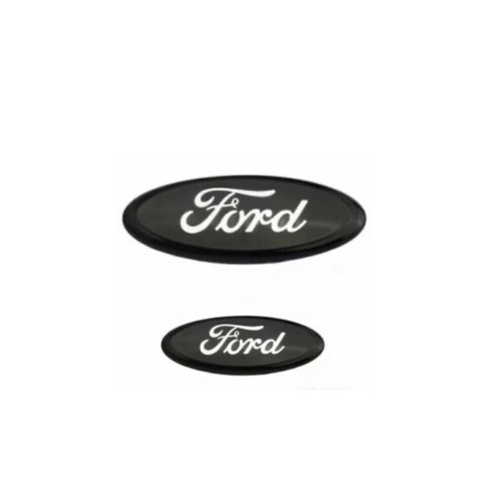 Oval Emblem Badge Ford Transit Front Rear For Mk6 MK7 1Set