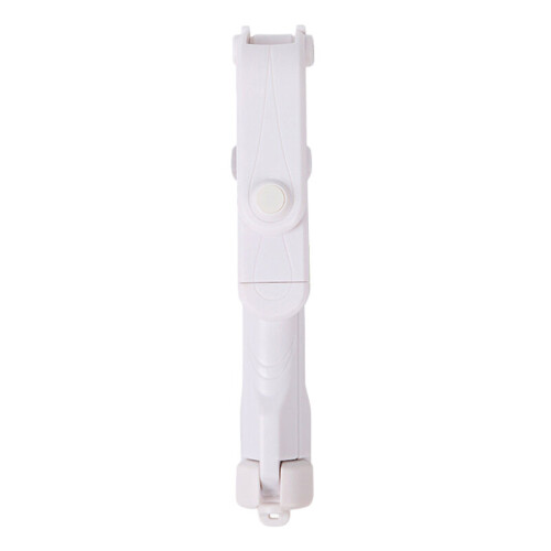 (a-White) 4 In 1 Wireless Bluetooth Selfie Stick with Remote Control for iPhone Samsung Huawei