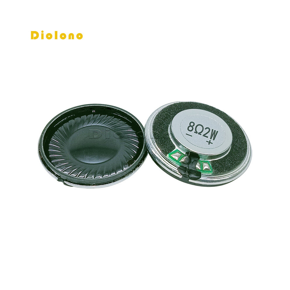 (a-2pcs 28mm Speaker) 2W 8Ohm Loudspeaker 28MM Diameter 8Ohm Mini Full-Range Speakers Thickness 6MM Small Horn For Doorbell-image-OPC-PC2YSYY-NEW