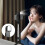 (a-Black) Onvian 3 in 1 Wireless Bluetooth Selfie Stick For Iphone/Android Foldable Mini Tripod Expandable Monopod With Remote Control New 4
