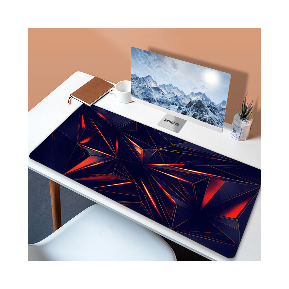 (A-Cc00033 550X1000x3mm) Geometric 900X400 Mouse Pad Computer Laptop Anime Keyboard Mouse Mat Xxl Large Mousepad Keyboards Gamers Decoracion Desk Mat 4855357875346