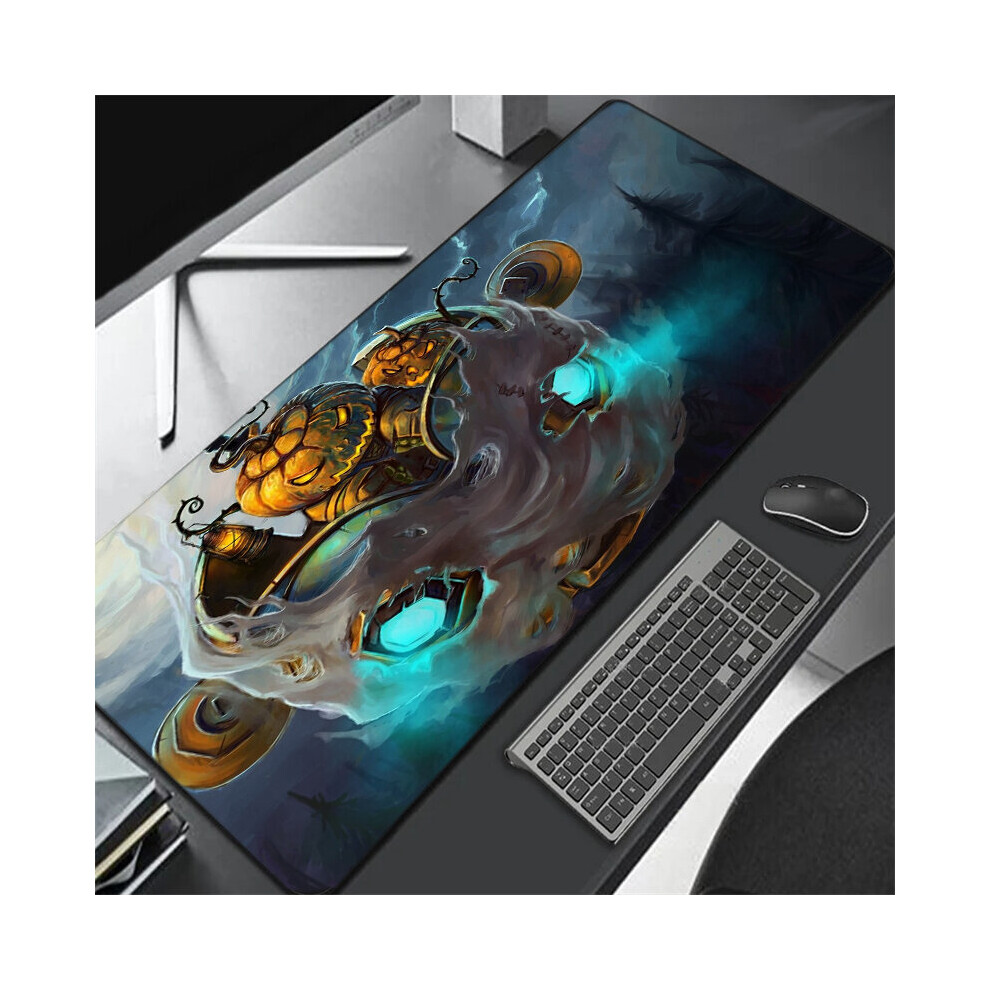 (A-Warcraft-7 900X300 2Mm) World Of Warcraft Gaming Mousepad Speed Locking Edge Natural Horde Alliance Mouse Pad Rubber Large Computer Desk Keyboard M 4855357879054