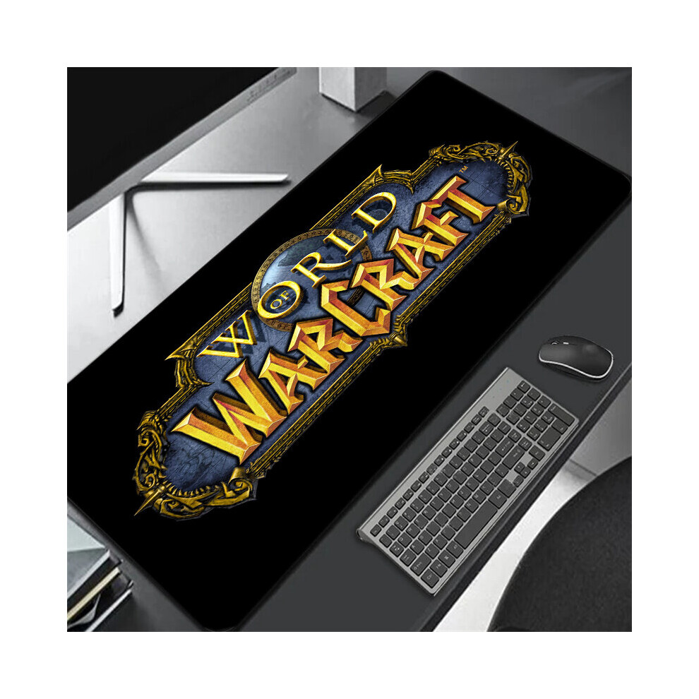 (A-Warcraft-9 900X300 2Mm) World Of Warcraft Gaming Mousepad Speed Locking Edge Natural Horde Alliance Mouse Pad Rubber Large Computer Desk Keyboard M 4855357879191