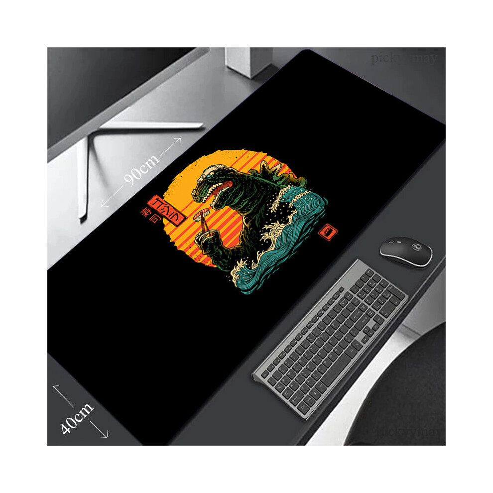 (A-Japan Neko Ramen (2) 350X900x2mm) Samurai Cat Large Mouse Pad 100X50cm Big Computer Mousepads Gaming Mousepad Big Keyboard Mat Gamer Mouse Pads Des 4855357986769