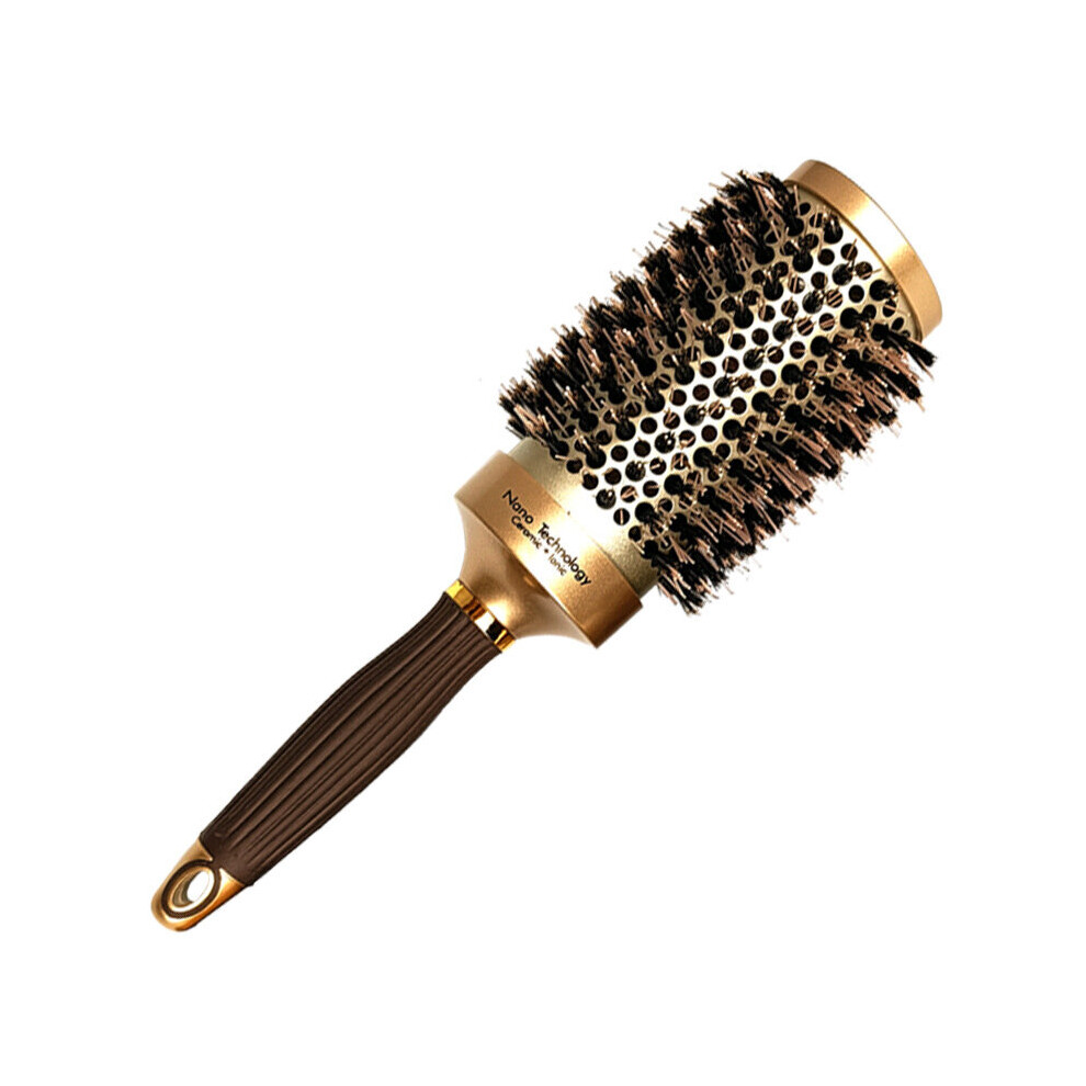 Dechoicelife Unisex Not,Specified (A-53Mm) Heat Resistant Anti Static Hair Brush Professional Salon Comb Nano Ceramic Anion Hair Straightening Curling Comb Styling Tool