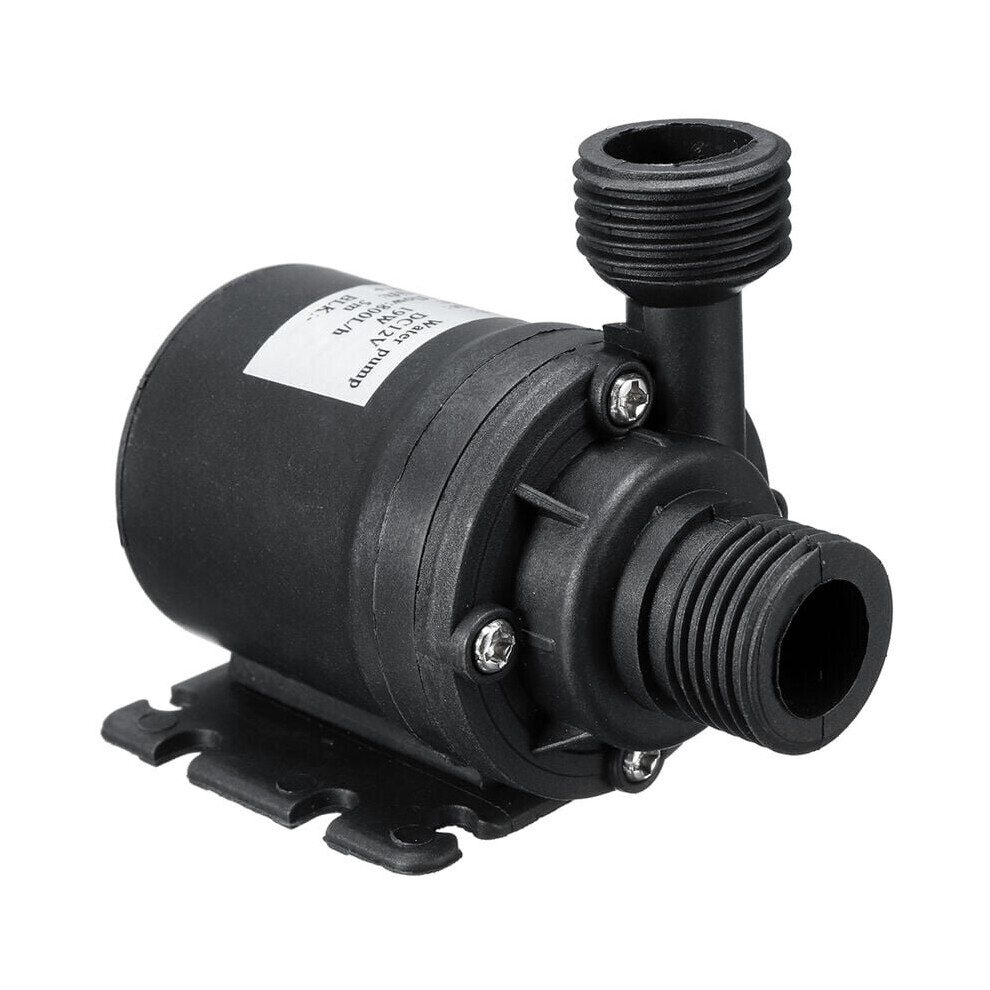 Ultra Quiet Mini DC 12V Lift 5M 800L/H Brushless Motor Submersible Water Pump