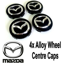 MAZDA WHEEL CENTRE CAPS HUB 56mm Fits 3 5 6 MX-5 CX-3 CX-30 CX-5 RX-8