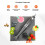 GEEPAS (Black) Geepas Hand Blender Hand Mixer & Chopper 2