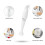 GEEPAS (White) Geepas Hand Blender Hand Mixer & Chopper 6