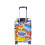 Cabin Size 4 Wheel Luggage Hard Shell Comic Print 4