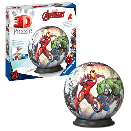 Ravensburger Ravensburger Marvel Avengers 3D Παζλ για Παιδιά 6 Ετών και Άνω - 72 Κομμάτια - Χωρίς Κόλλα