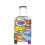 Cabin Size 4 Wheel Luggage Hard Shell Comic Print 6