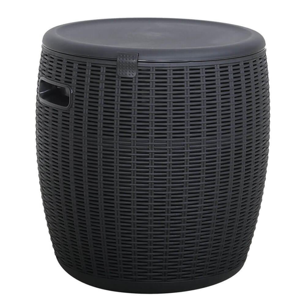 Rattan Effect Ice Cooler wih 45 Litre Capacity