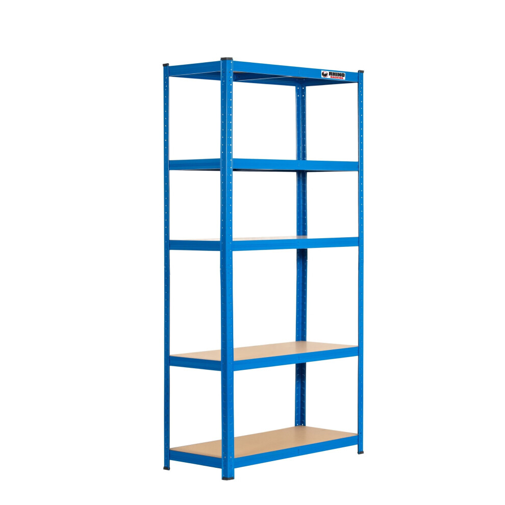 10 Bays | 180x90x40cm | Blue | Boltless Garage Shelving Unit | 1000kg