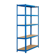 3 Bays | 180x120x40cm | Blue | Boltless Garage Shelving Unit | 1000kg