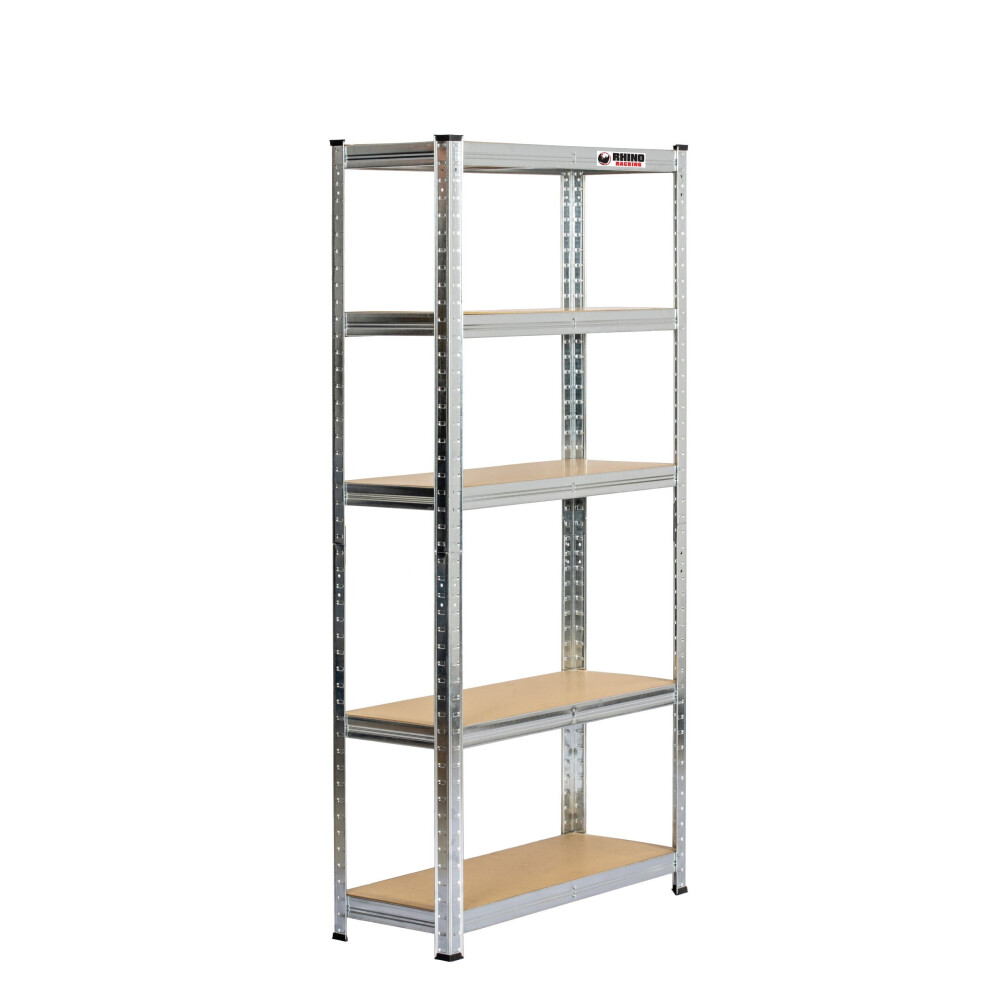 2 Bays |150x75x30cm |Galvanised |Boltless Garage Shelving Unit |1000kg