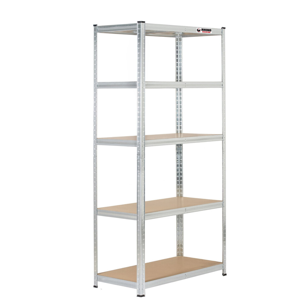 5 Bays|180x90x45cm |Galvanised |Boltless Garage Shelving Unit |1000kg