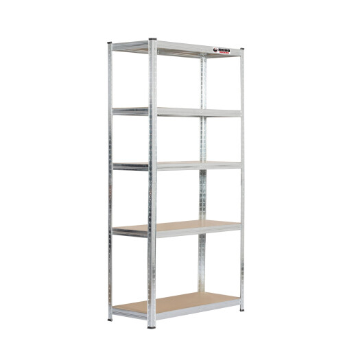 6 Bays|180x90x40cm |Galvanised |Boltless Garage Shelving Unit |1000kg