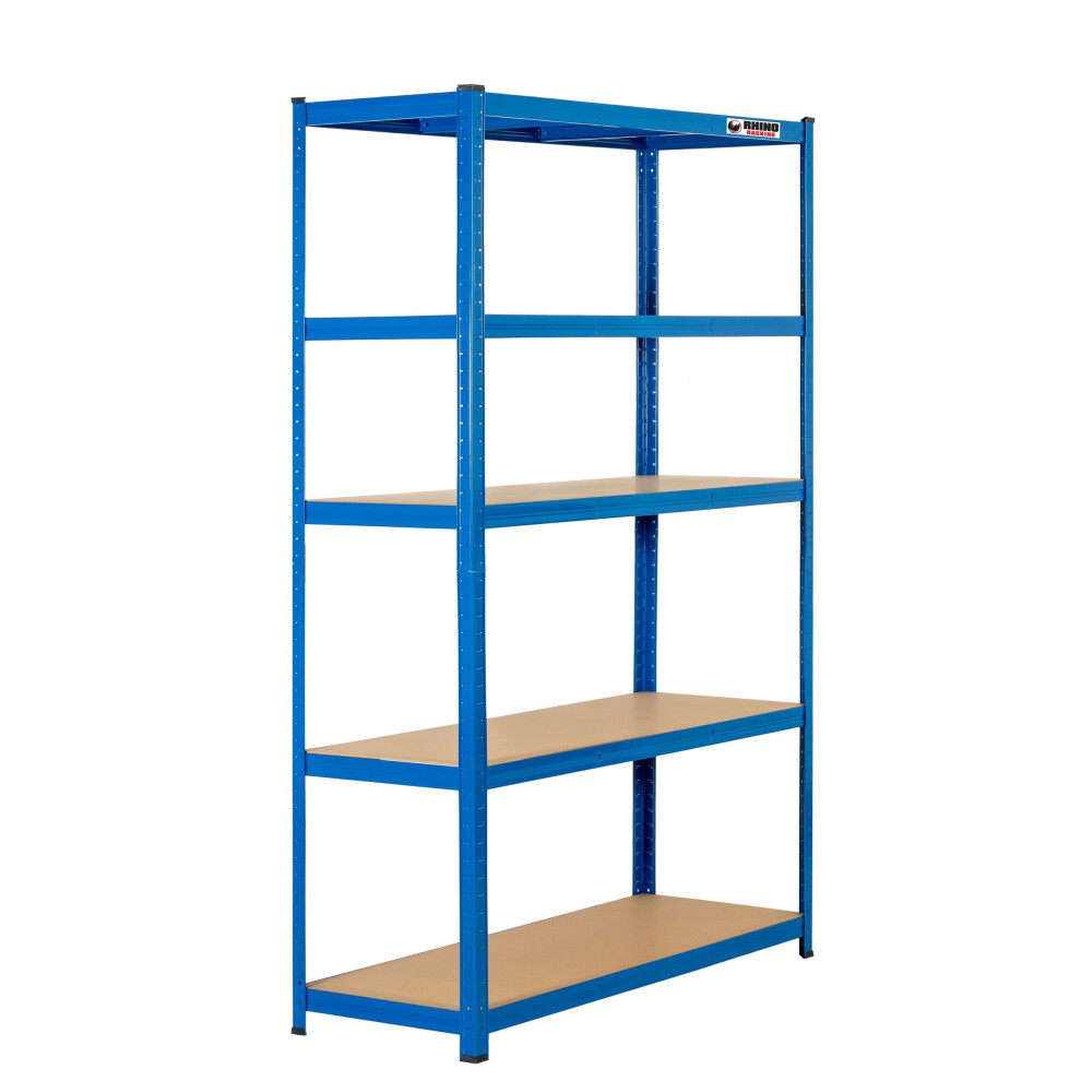 3 Bays | 180x120x45cm | Blue |Boltless Garage Shelving Unit | 1000kg