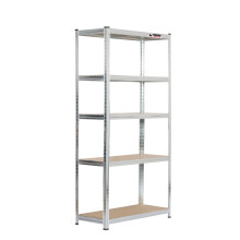 180x90x40cm |Galvanised |Boltless Garage Shelving Unit |1000kg