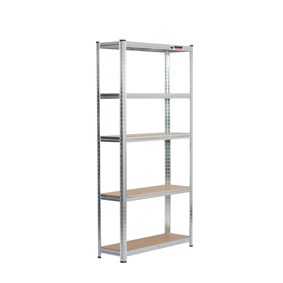2 Bays|180x90x30cm|Galvanised |Boltless Garage Shelving Unit |1000kg