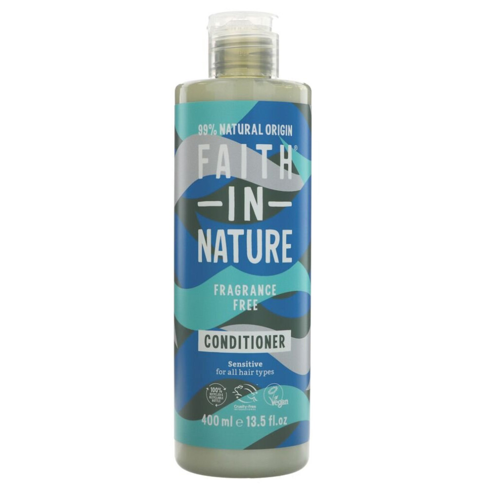 Faith In Nature Conditioner - Fragrance Free -400ml ( pack of 6 )