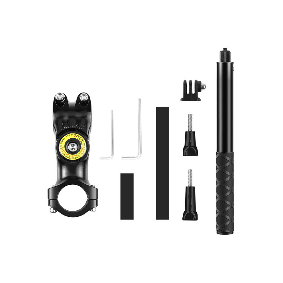 Puluz Camera Bracket Mount Adapter With Monopod Stand For Motorcycle Bicycle Handlebar 713929763658