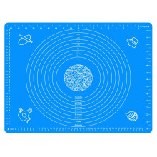 Non-Stick and No-Slip Silicone Baking Pastry Mat 30x40cm Fondant Mat  (Blue)