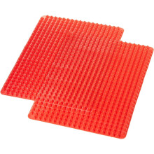 Non Stick Fat Reducing Silicone Cooking Mat - Pack of 2