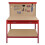 Werkbank + Ophangbord + Lade + Verlichting - Rood 12