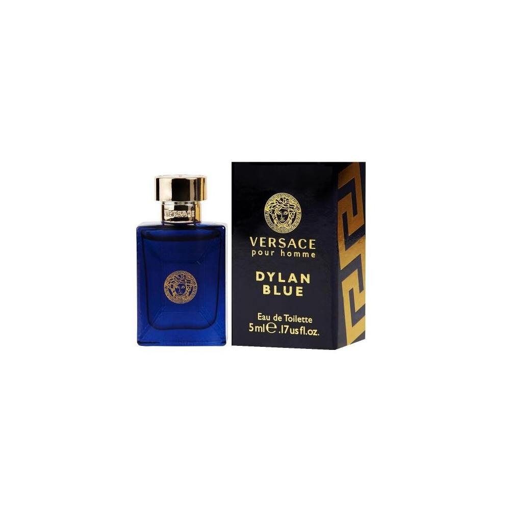 Versace Dylan Blue 5 Ml Eau De Toilette Mini For Men